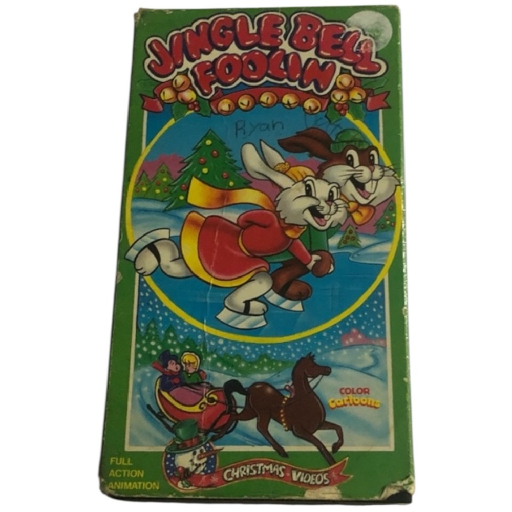 Vintage Jingle Bell Foolin Cartoon VHS